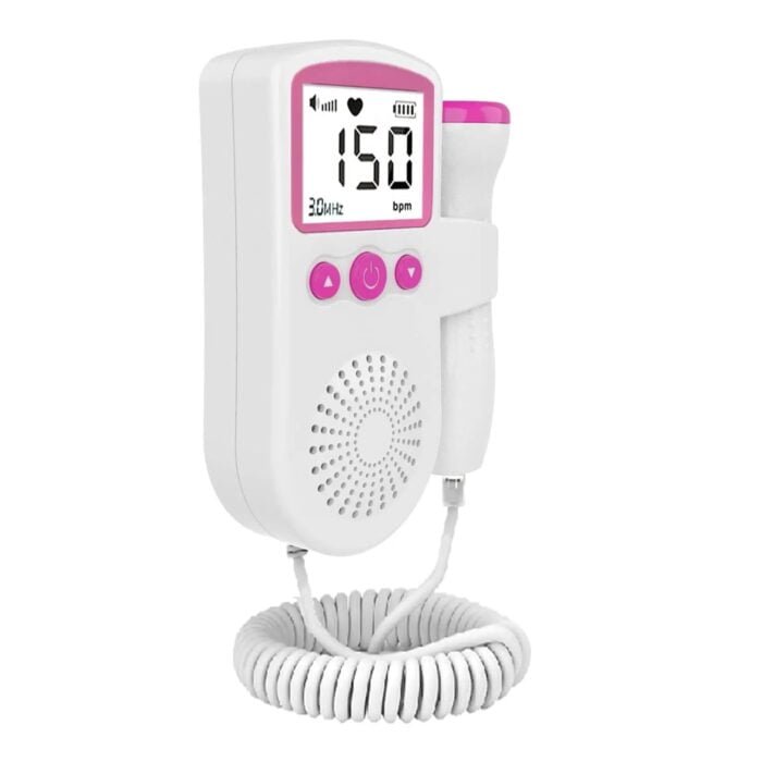 Portable Handheld Fetal Doppler Baby Heart Rate Detection Machine