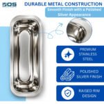 Dressing Tray with Lid (8x3 Inch) Heavy Stainless Steel | Bos Medicare Surgical - Image 6