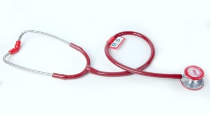 Stethoscope Cardio Dual Head ( Bosm 17) red
