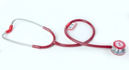 Stethoscope Cardio Dual Head ( Bosm 17) red