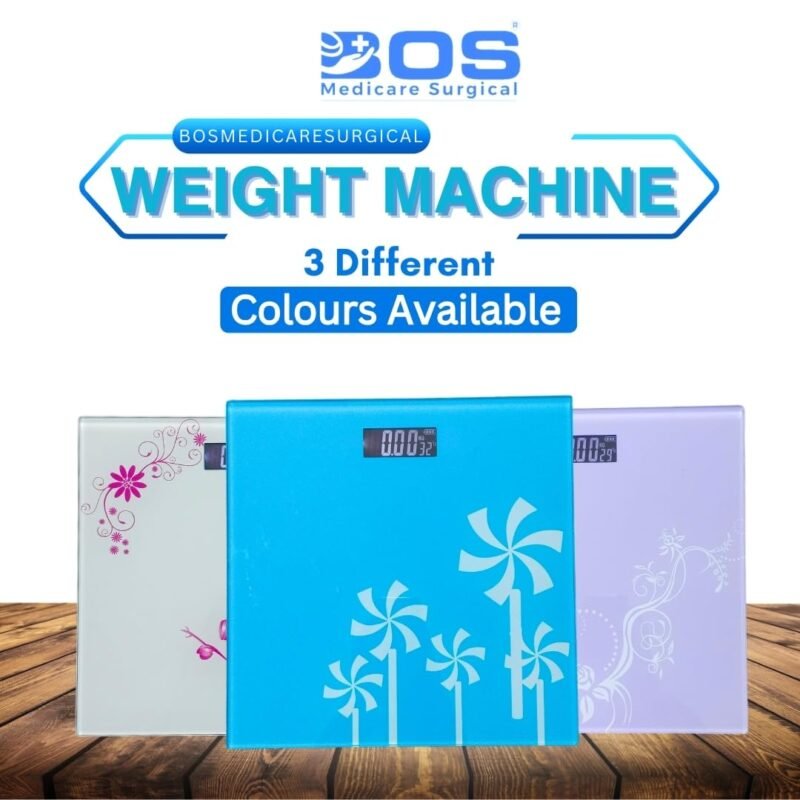 Digital Weight Machine for Accurate Body Weight Measurement at Home
