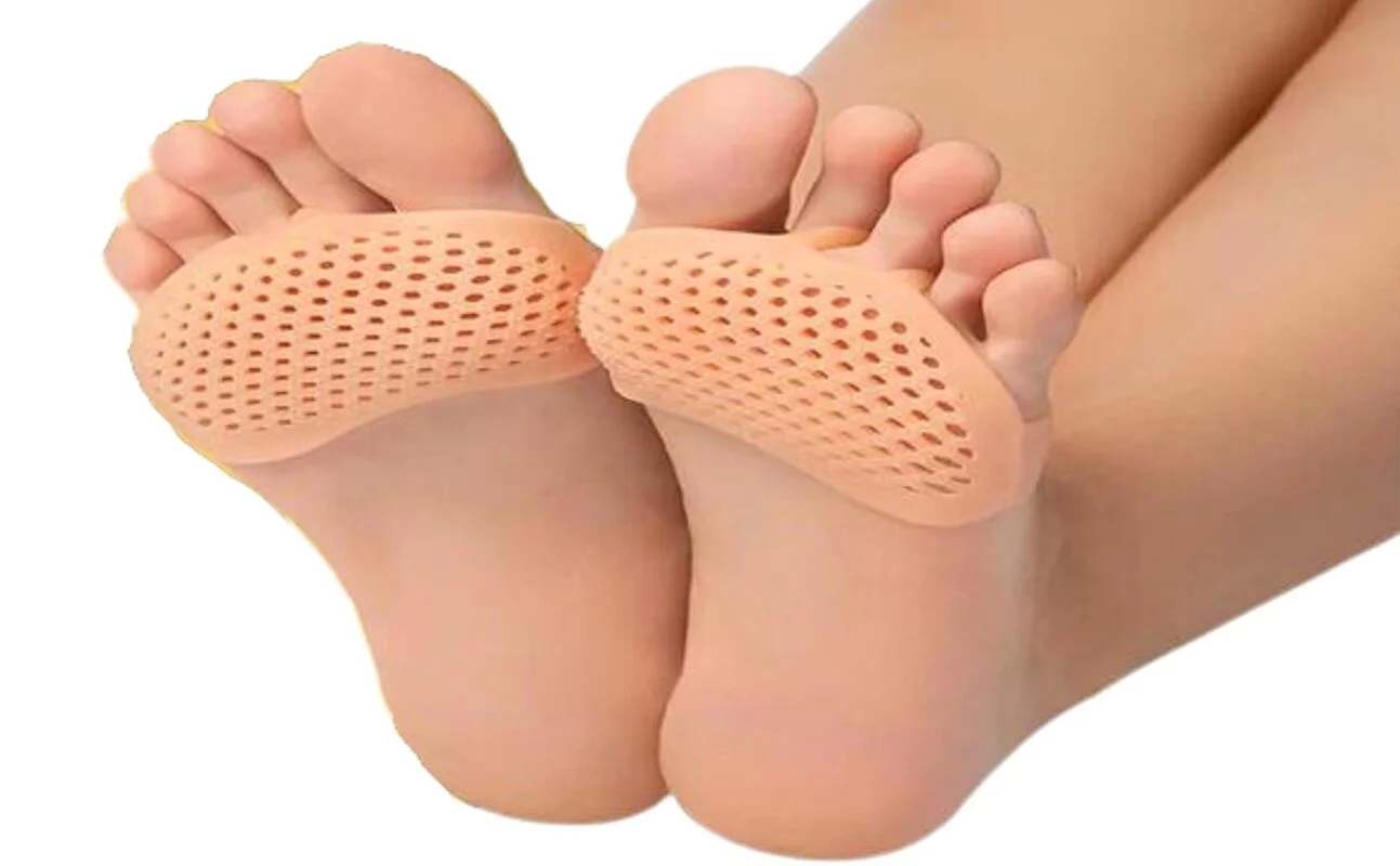 Silicone Gel Half Toe Sleeve Anti-Skid Forefoot Soft Pads