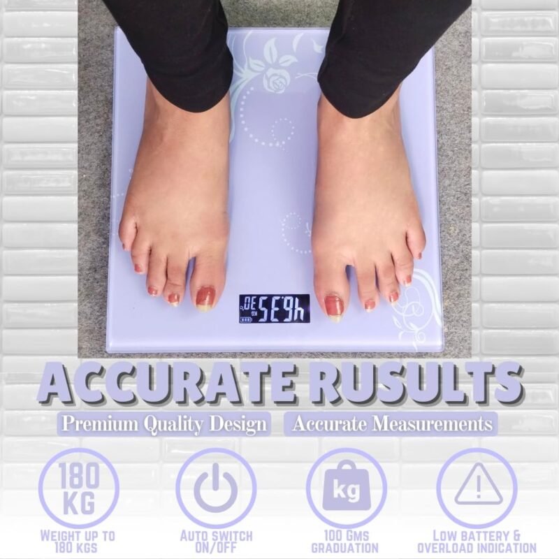 Digital Weight Machine Providing Accurate Body Weight Readings