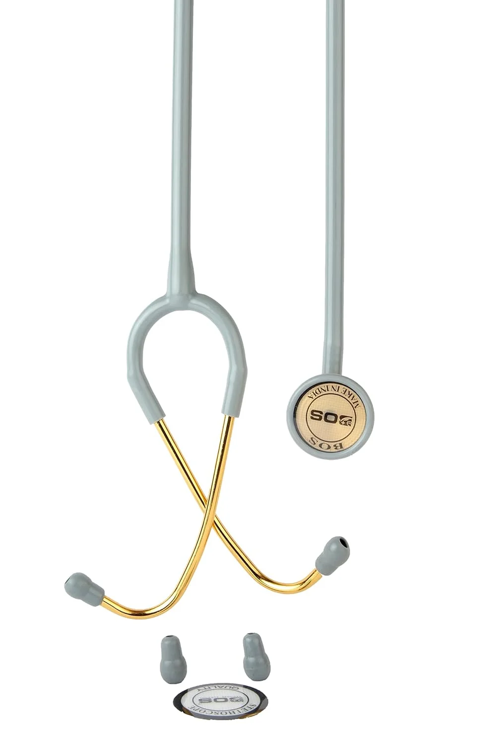 stethoscope Gold Plated Single Head SS ( Bosm 41 )