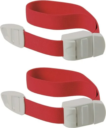 Tourniquet Elastic Belt for Blood Collection with Plastic Buckle multi color (Pack of 2)