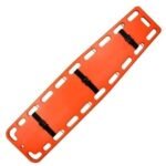 Spine board stretcher for emergency ambulance and trauma care use
