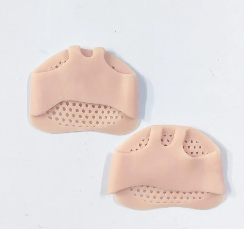 Silicone Gel Half Toe Sleeve Anti-Skid Forefoot Soft Pads