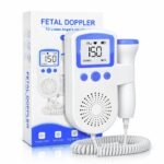 Portable Handheld Fetal Doppler Baby Heart Rate Detection Monitoring