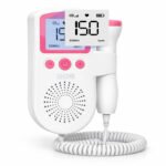 Portable Handheld Fetal Doppler Baby Heart Rate Detection Monitoring