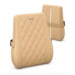 Backrest Lumbar Support Cushion | Ergonomic Lower Back Support for Chair & Car