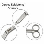curved Episiotomy Scissors