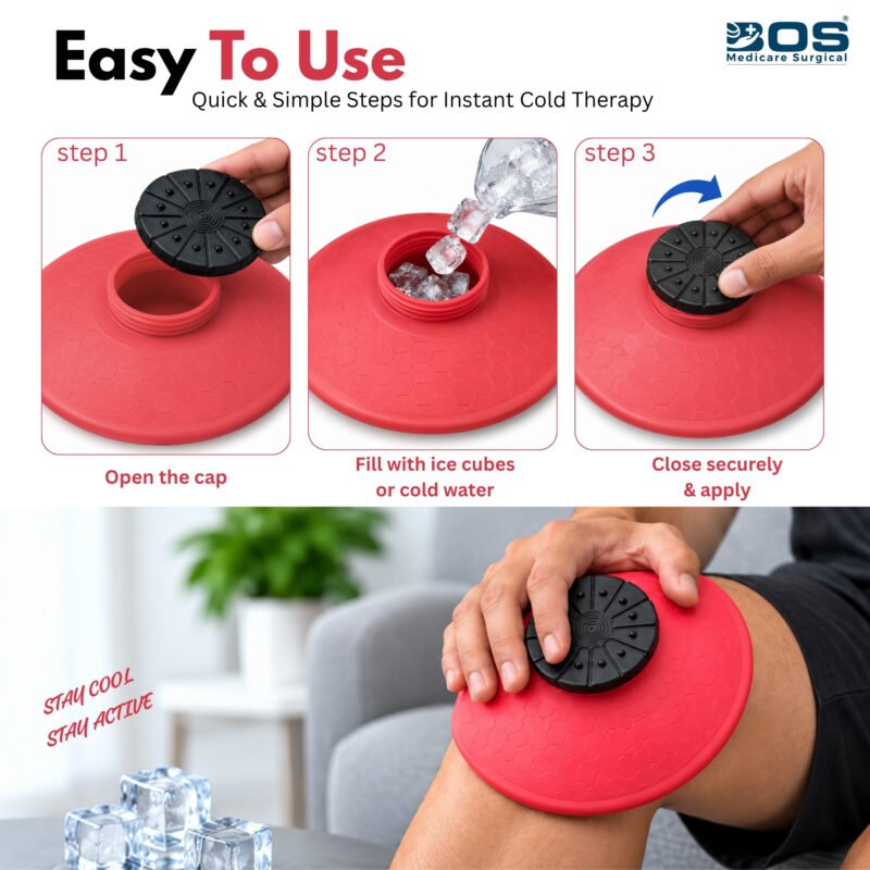 Rubber Cooling Ice Bag