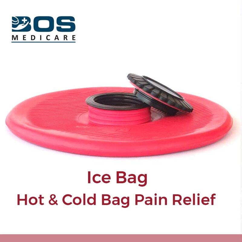 Rubber cooling ice bag for pain relief hot and cold therapy