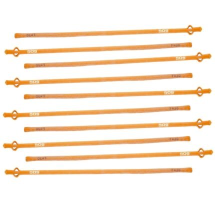 Sterile Self Retaining Foley Catheter Made From Medical Grade Rubber Non Toxic, Relief Siliconised Pyrogen Free (Size- 28) 10Pcs