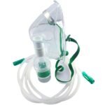 Child nebulizer mask kit with air tube and medicine cup for kids respiratory therapy