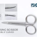 Dressing Scissors Curved