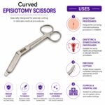 curved Episiotomy Scissors