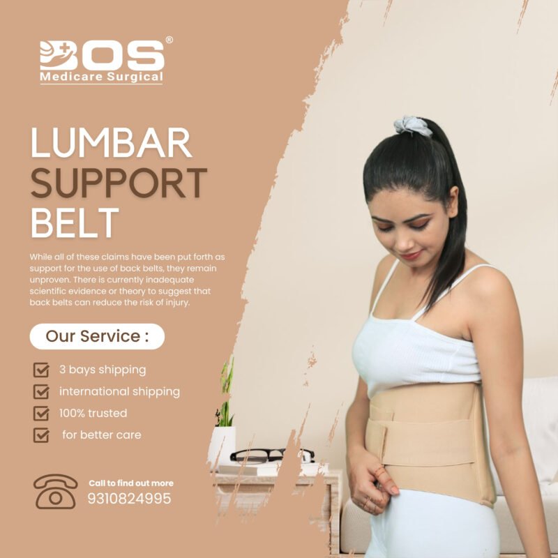 Lumbo Sacral Belt Curved