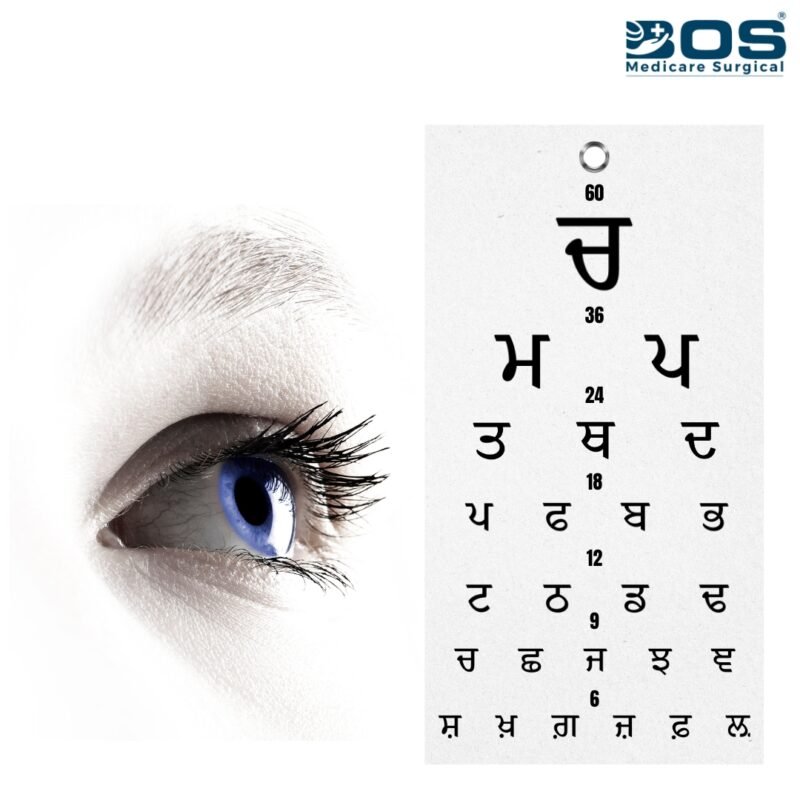 Eye Test Vision Checkup for Kids Using Snellen Chart