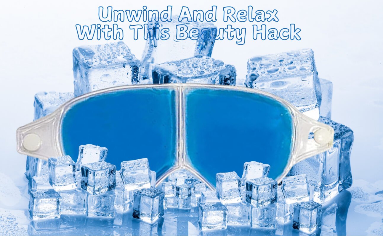 Reusable Cool Gel Eye Mask for Hot and Cold Therapy