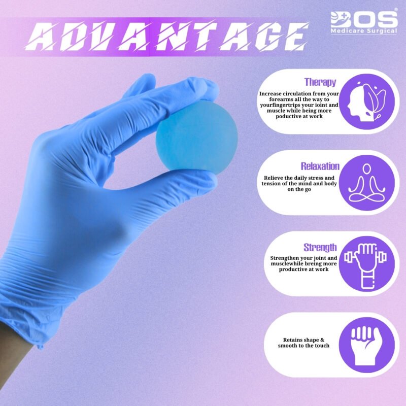 Silicone Gel Ball Small Size Hand Exerciser for Grip Strength