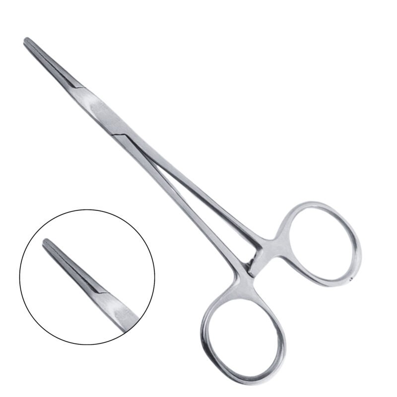 mosquito artery forceps 5 inch straight stainless steel hemostatic forceps