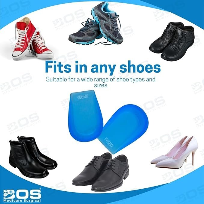 Heel Cushion Suitable for Sports Shoes Casual Shoes and Formal Footwear