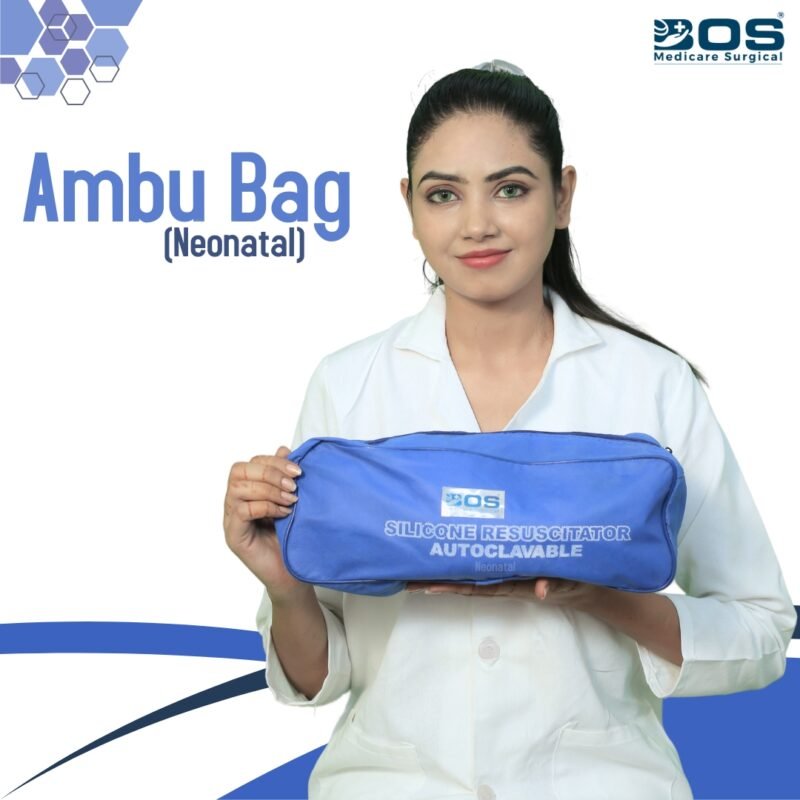 Neonate Ambu Bag Complete CPR Resuscitator Kit | BOS Medicare Surgical