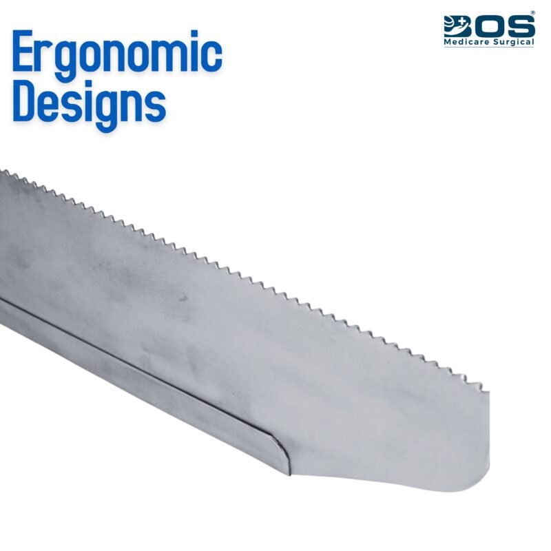 ergonomic plaster cutting saw stainless steel handle design