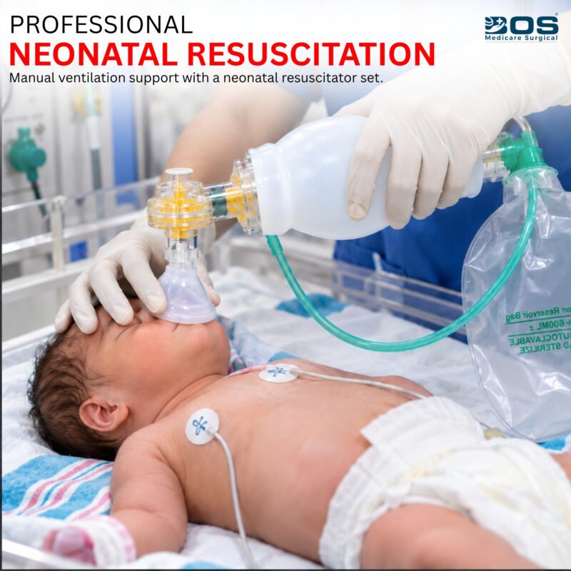 Ambu Bag with Oxygen Tube