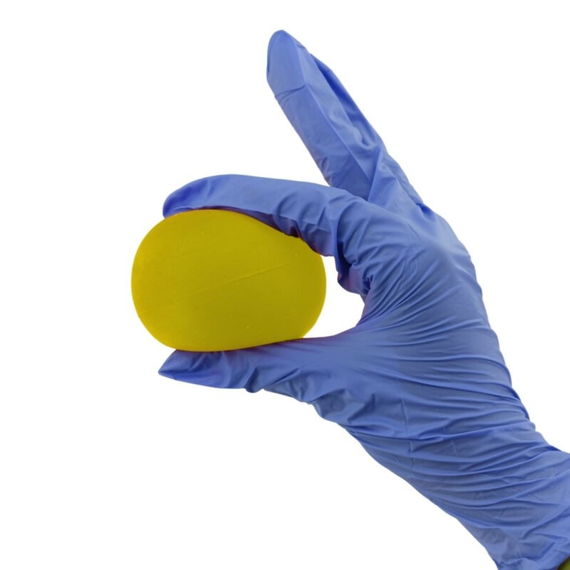 Silicone Gel Ball Medium Size Hand Exerciser Yellow