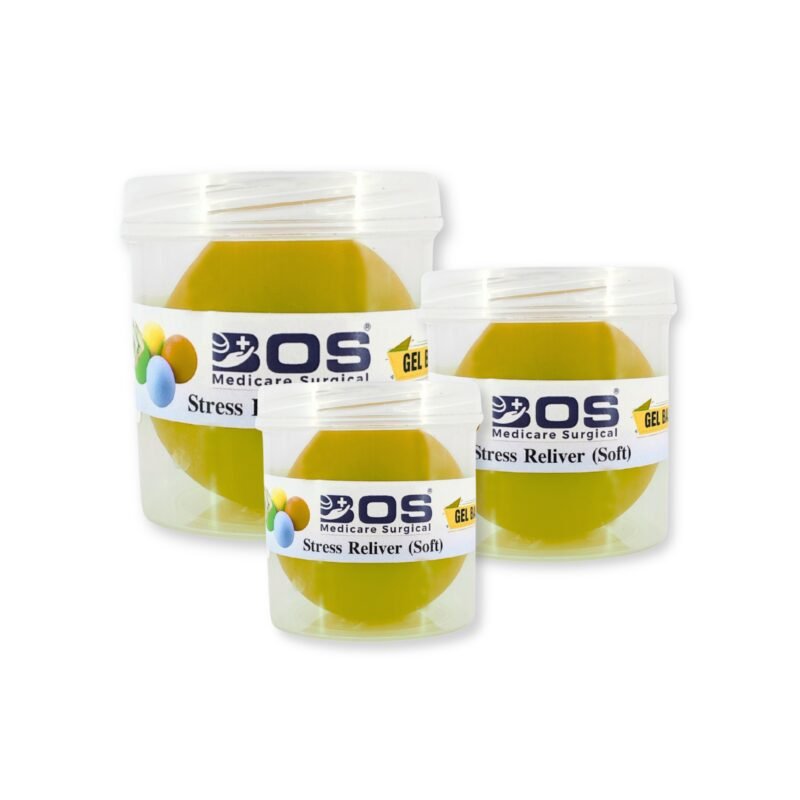 Silicone Gel Hand Exerciser Ball for Grip Strength and Stress Relief