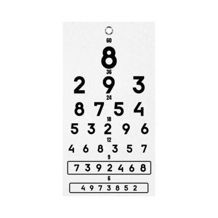 eye test chart