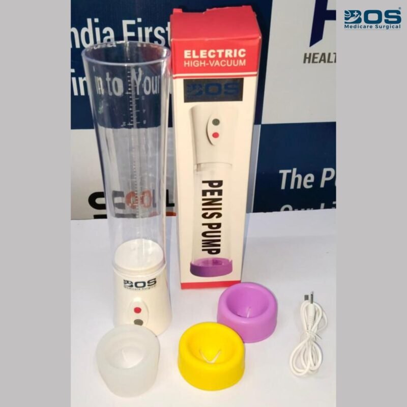 Male Organ Vacuum Pump Electric Developer for Therapy and Circulation Support