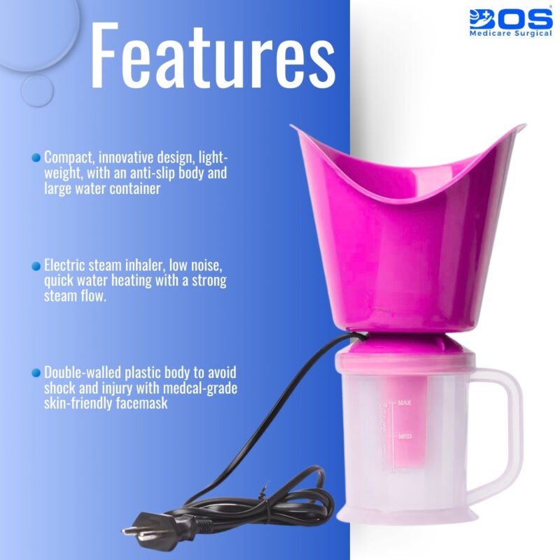 Facial Steamer Vaporizer Features | BOS Medicare Surgical