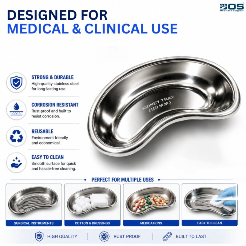 Kidney Tray Stainless Steel