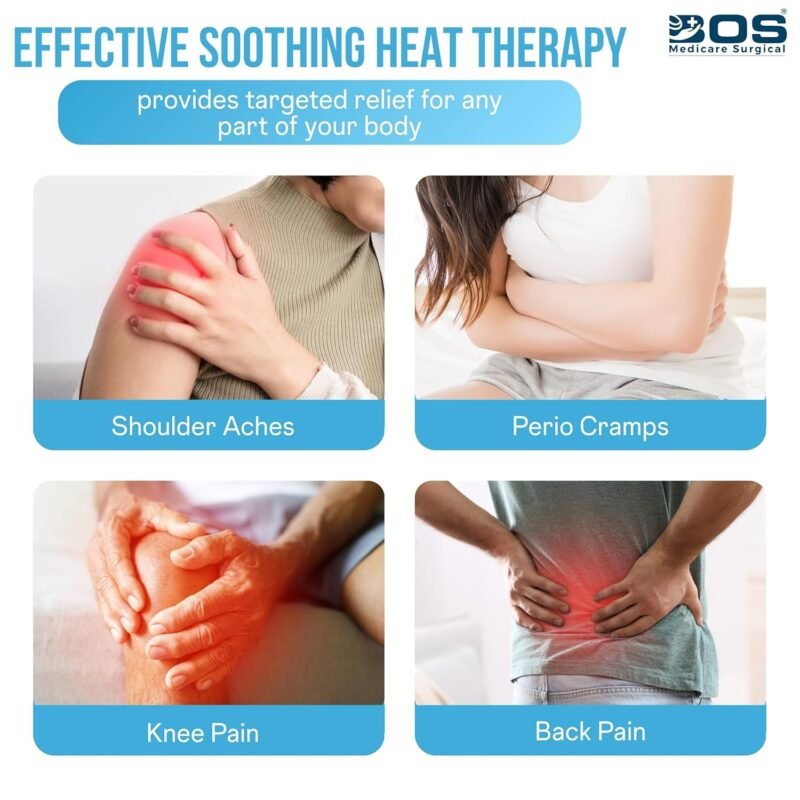 Electric Heating Pad for Neck, Shoulder & Back Pain | BOS Medicare Surgical