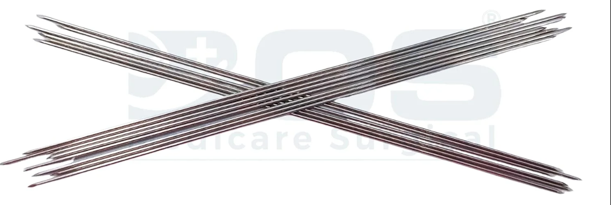 12-Inch Stainless Steel Orthopedic K Wires