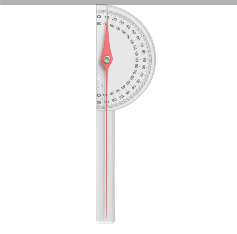 Plastic Goniometer 180°