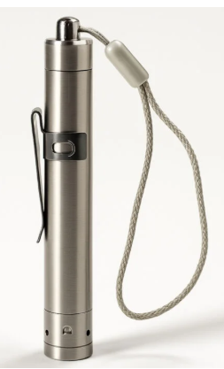 Medical Pen Torch LED Diagnostic Light for Doctors and Nurses Stainless Steel