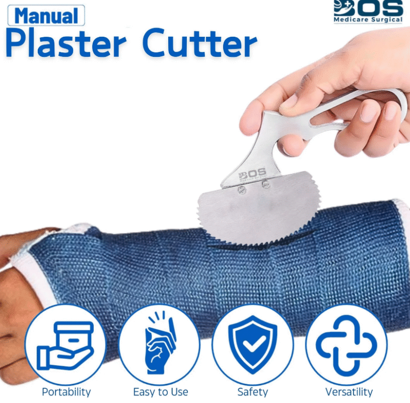 Orthopedic Manual Plaster Cutter Surgical Tool for Cast Removal