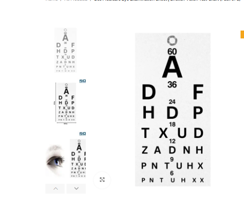  Eye Examination Sheet 