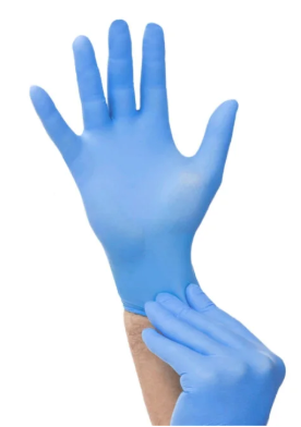 Blue Disposable Gloves