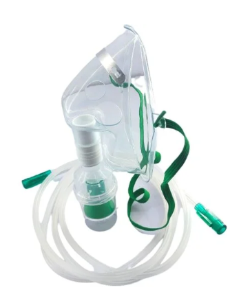 Nebulizer mask kit child BOS Medicare for kids respiratory treatment with tubing and chamber