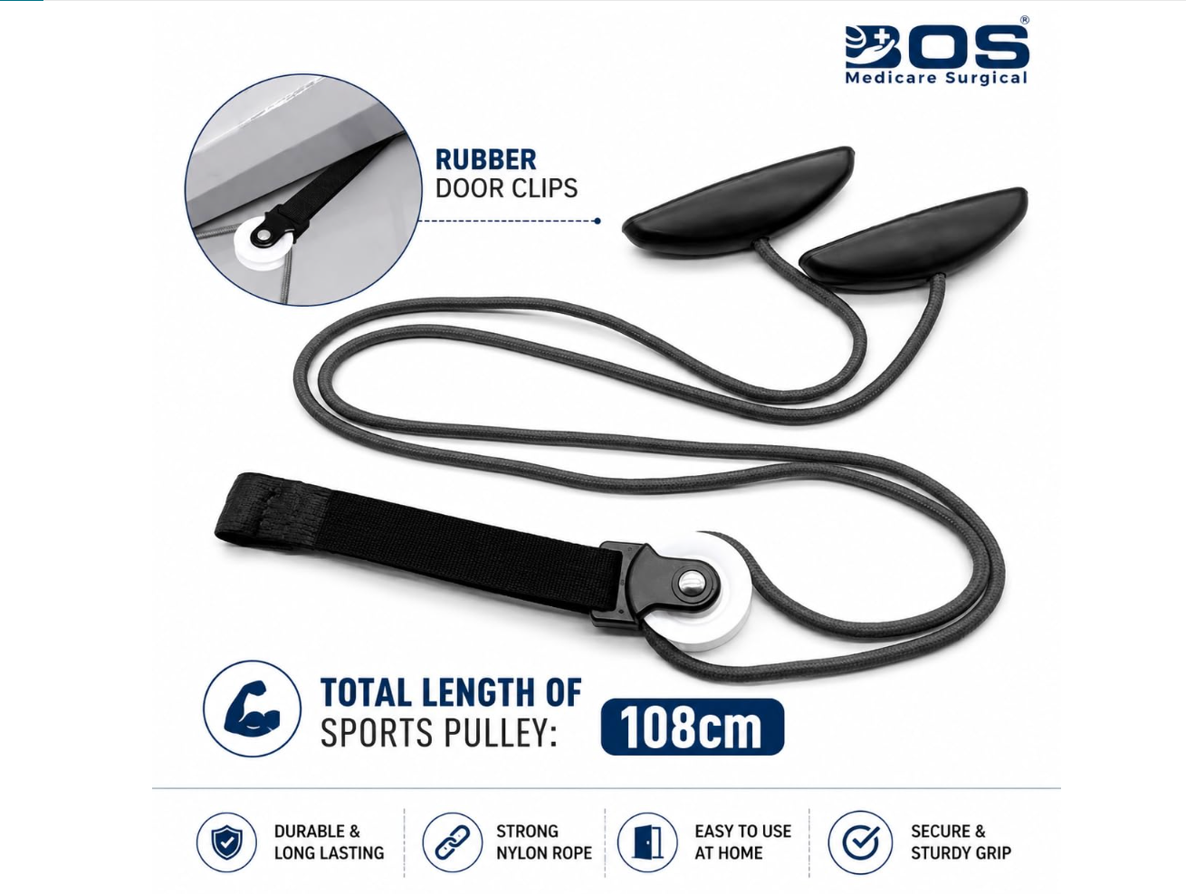 Over Door Shoulder Pulley Exercise Equipment