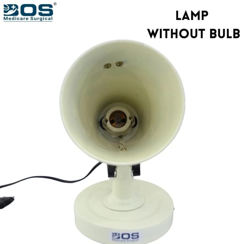 infrared lamp reflector inside without bulb heat therapy device