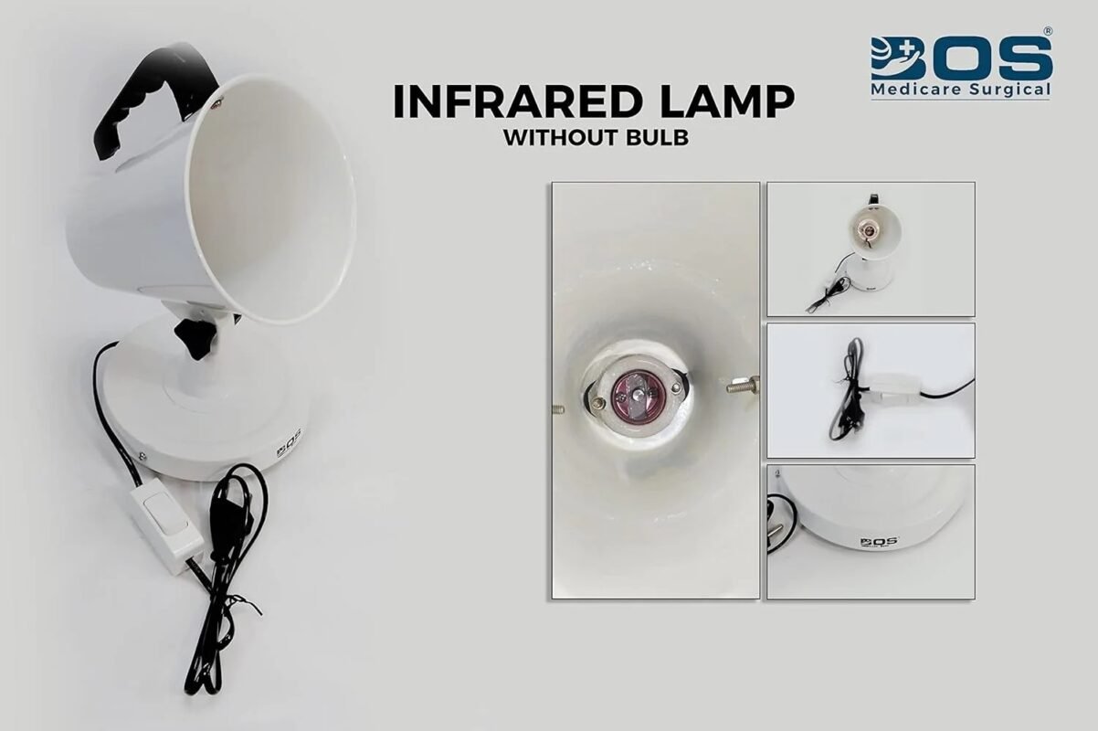 infrared lamp bulb holder socket heat therapy device without bulb