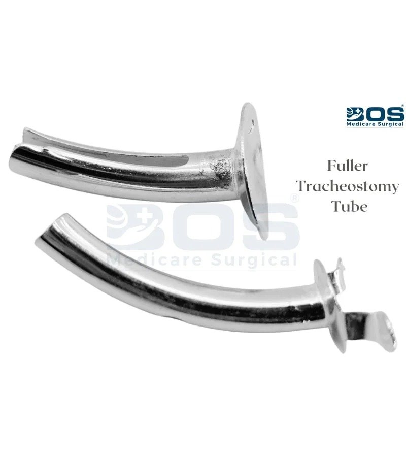 Fuller Tracheostomy Tube with Inner Cannula Stainless Steel