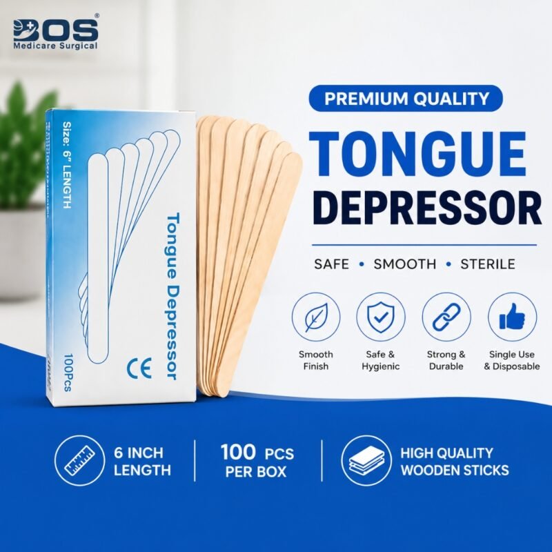 Premium Wooden Tongue Depressor Sticks