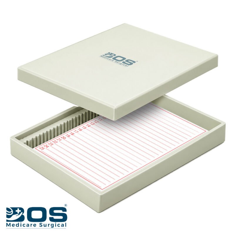 Open Slide Box 25 Capacity